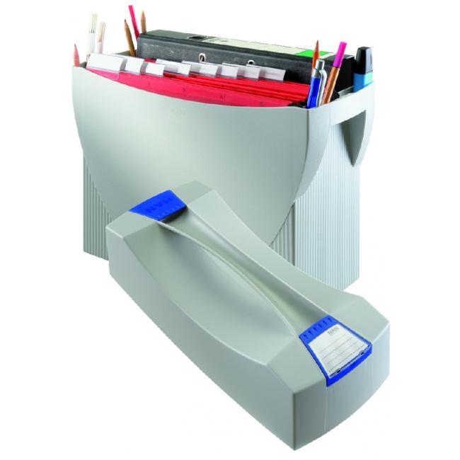 [HA190111] Tragbare Hängeverpackungsbox HAN SWING mit Deckel, grau