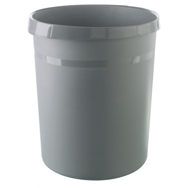 [HA819819] Kunststoffkorb KARMA 18 l eco-grau