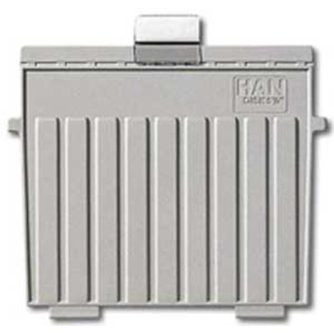 [HA902611] Kunststoff-Trennwände A6 für Aktenschränke HAN 956 grau 5 Stück