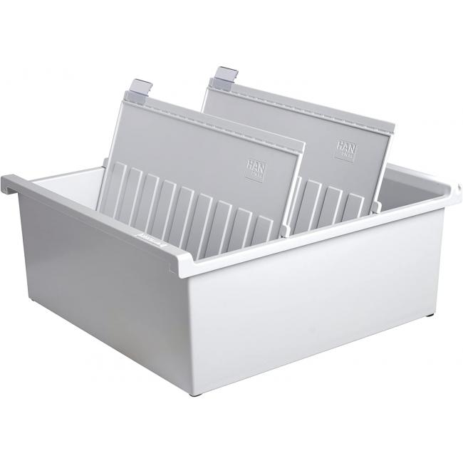 [HA954011] Schreibtischmappe A4 HAN offen 954/0 grau