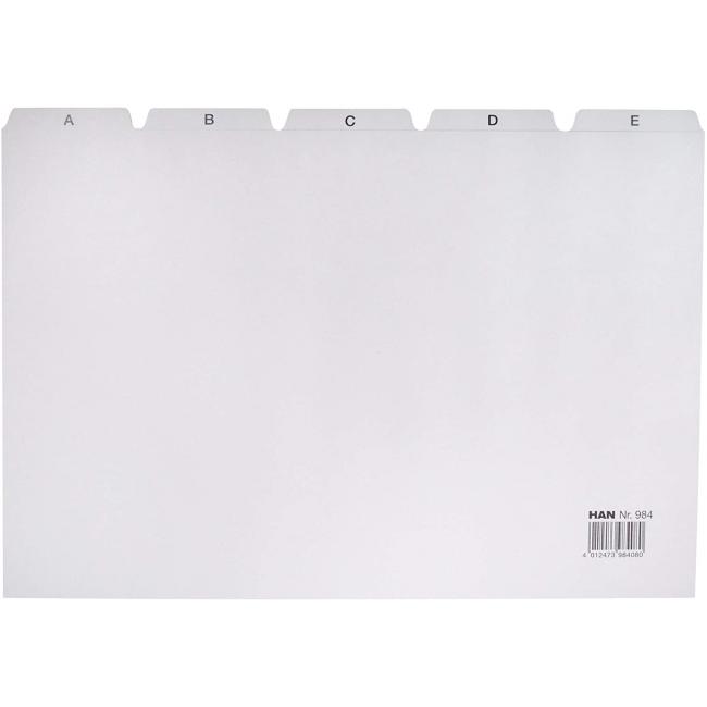 [HA984000] Plastikkarteikarten A4 für Aktenschrank HAN 954