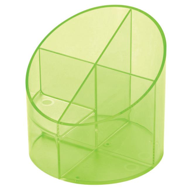 [HE390250] Stifthalter Economy transparent grün
