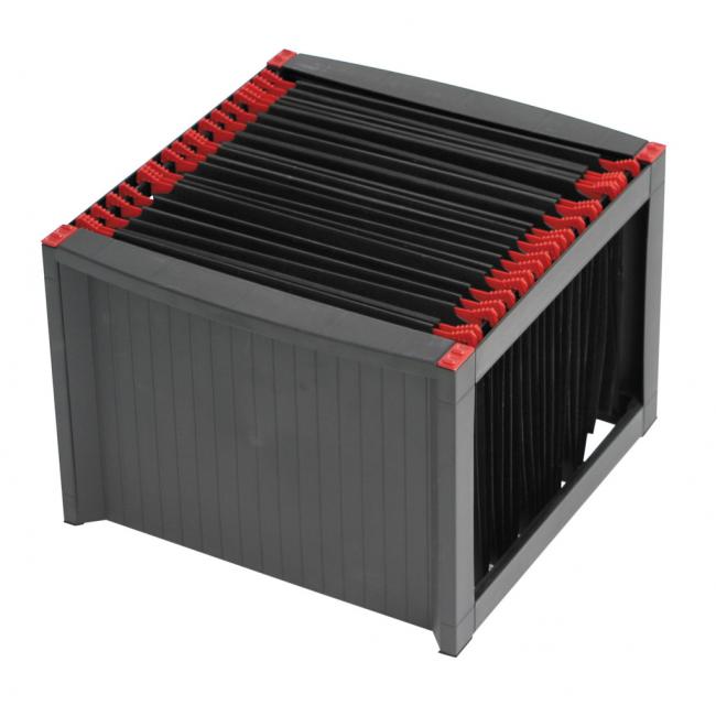 [HE611009] Helit schwarze Hängeverpackungsschale