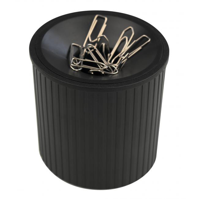 [HE639089] Helit Linear Büroklammernständer, schwarz