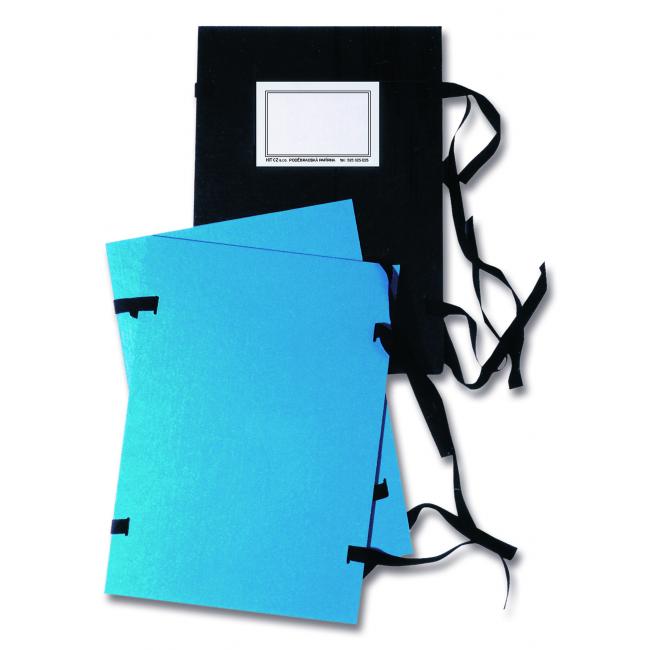 [HI017504] A4-Aktenordner mit der Aufschrift HIT OFFICE, schwarz
