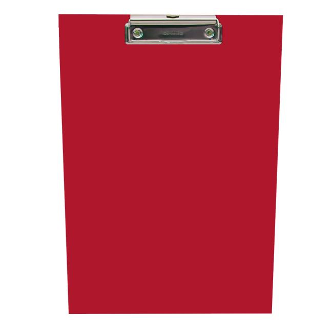 [HI027706] HIT OFFICE A4 laminierter Schreibblock rot
