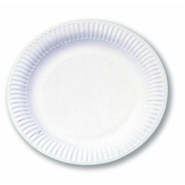 Pappteller, flach, 15 cm, 100 Stück