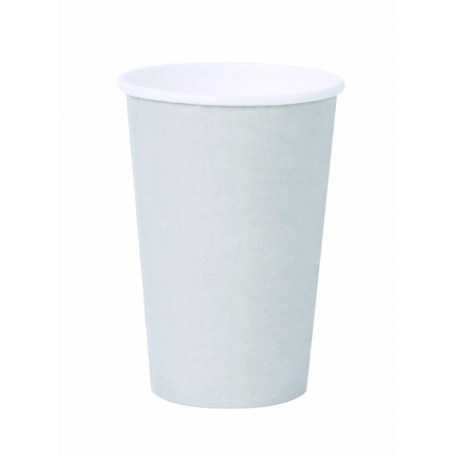 [HI092633] Pappbecher 300 ml, Kaffee zum Mitnehmen, weiß, 50 Stück