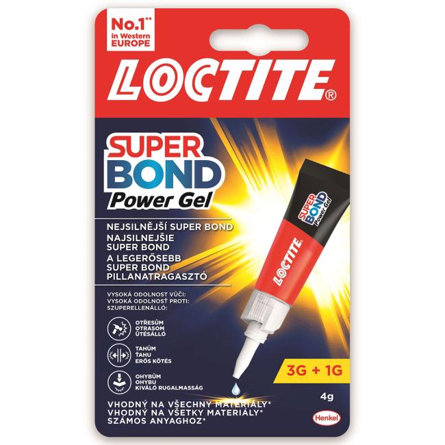 LOCTITE Super Bond Power Gel 4 g Sofortkleber