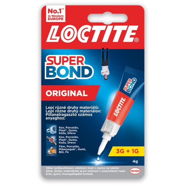 Loctite Super Bond Original 3+1 g Sofortkleber