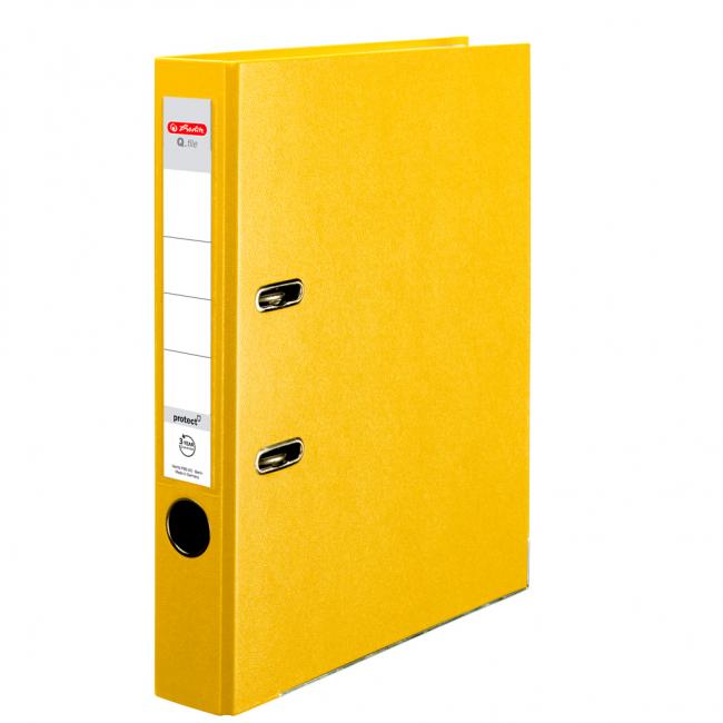 [HL001550] Hebelbogenfeile Herlitz Q.file 5cm gelb