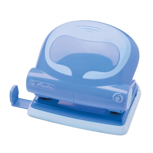 [HL015825] Herlitz 25-Blatt-Farbblockstanzer, Baltischblau