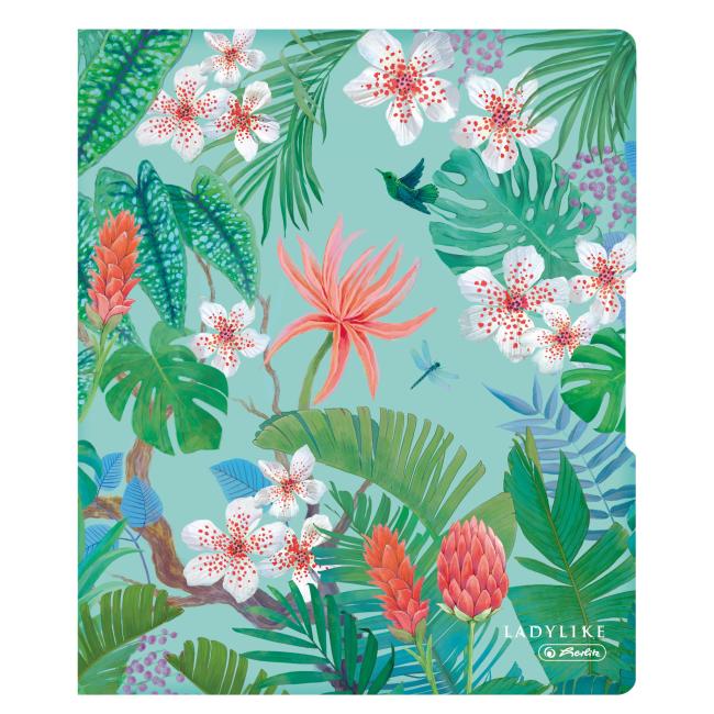 2-Ring-Ordner Herlitz Ladylike PP 1,6cm Jungle