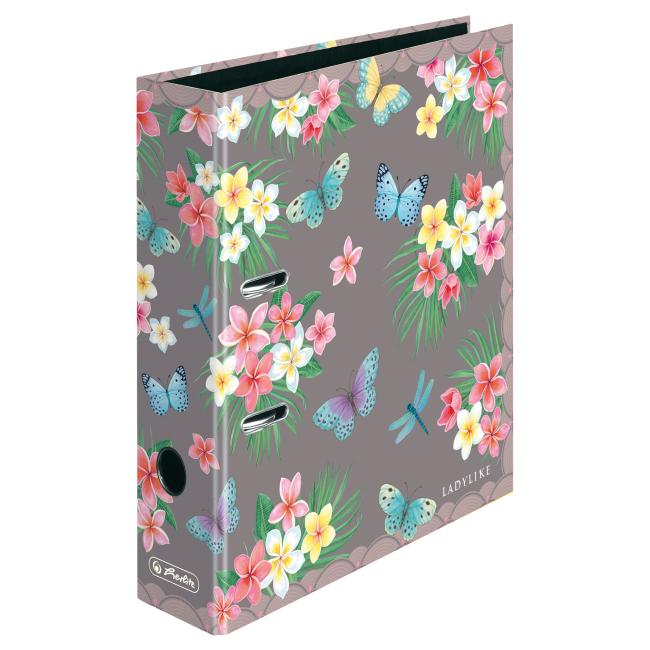 [HL044061] Hebelordner Herlitz maX.file Ladylike 8cm Butterfly