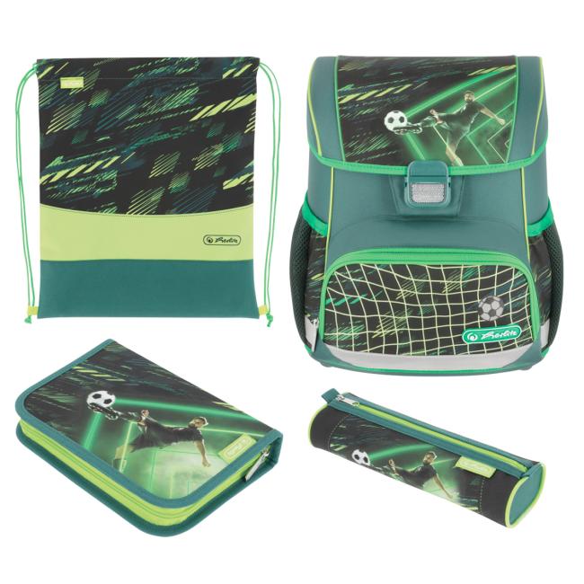 [HL046249] Herlitz Loop+ Fußballer Schulranzen, Set
