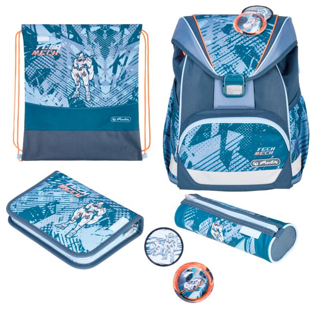 [HL048977] Herlitz UltraLight+TechMech Schultasche, Set