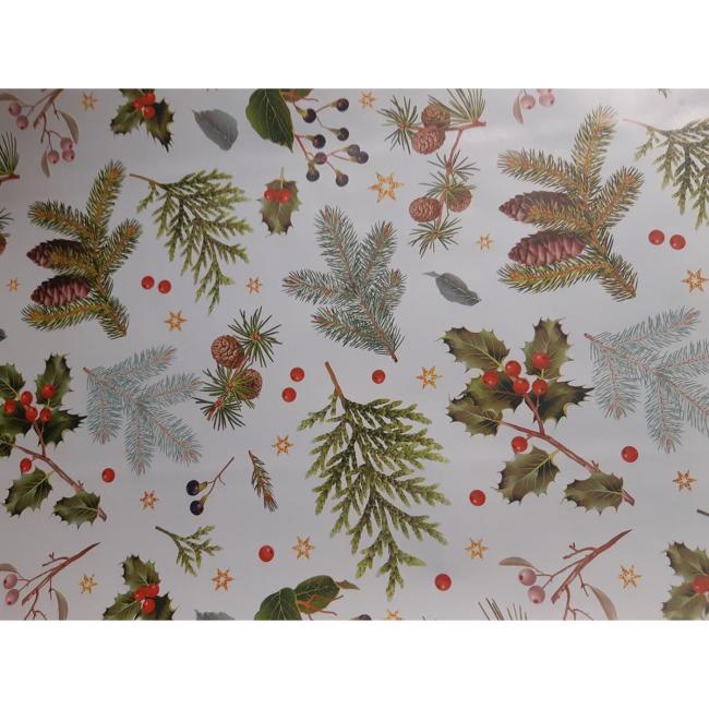 [HL049991] Weihnachtspapier Weihnachtsnacht 70 cm x 2 m