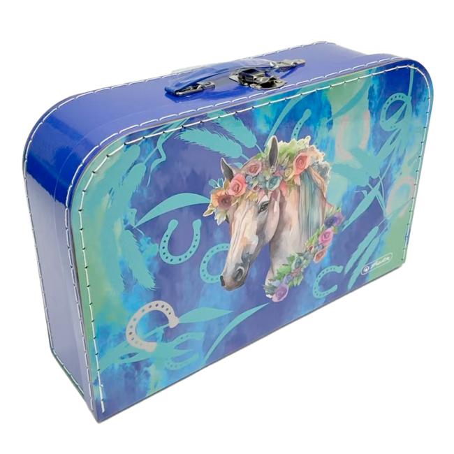 [HL075471] Herlitz Kinderkoffer 35 cm, Pferd