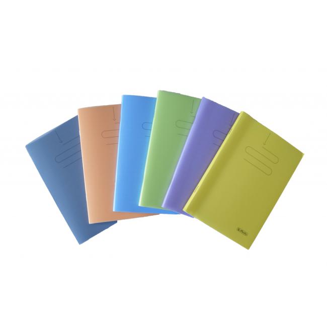 [HL091752] Herlitz Notizbuch 564, A5, mit PP-Umschlag, Farbmix
