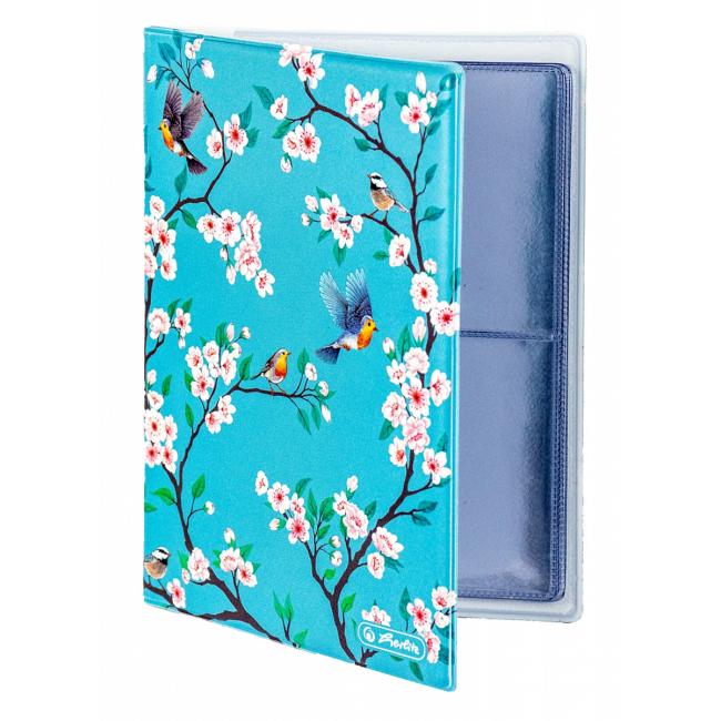 Herlitz Visitenkartenetui, 6 Blatt, verschiedene Motive