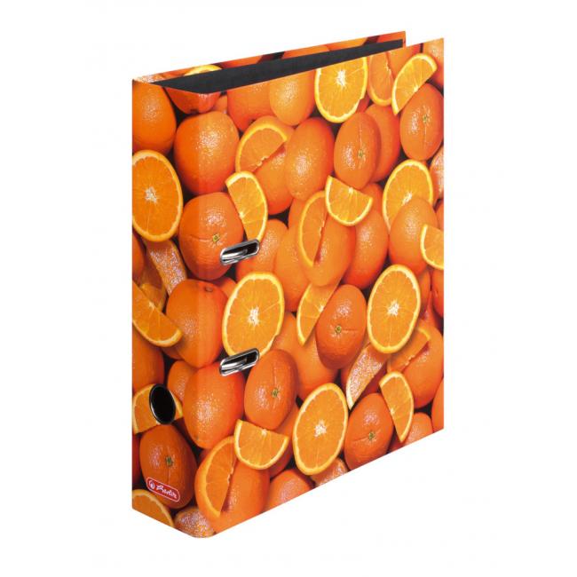 Aktenordner Herlitz maX.file 8cm Orange