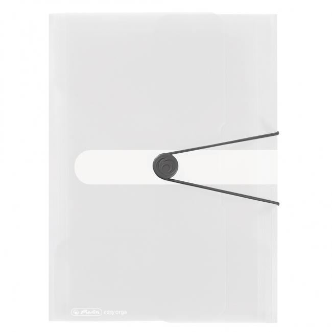 Herlitz-Plastiktüte mit Gummiband