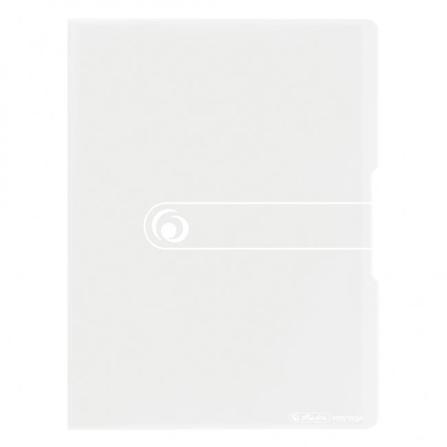 Katalogbuch 20 weich Herlitz Easy Orga transparent weiß