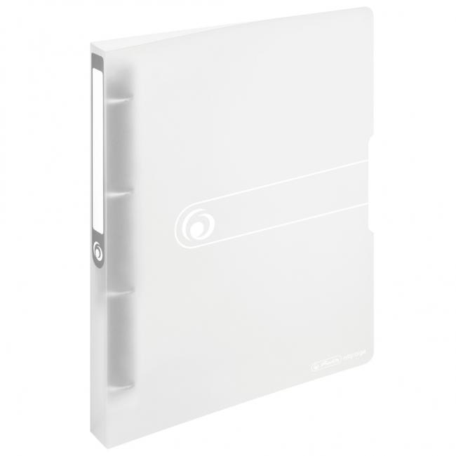 4-Ring-Ordner Herlitz Easy Orga PP 3 cm transparent