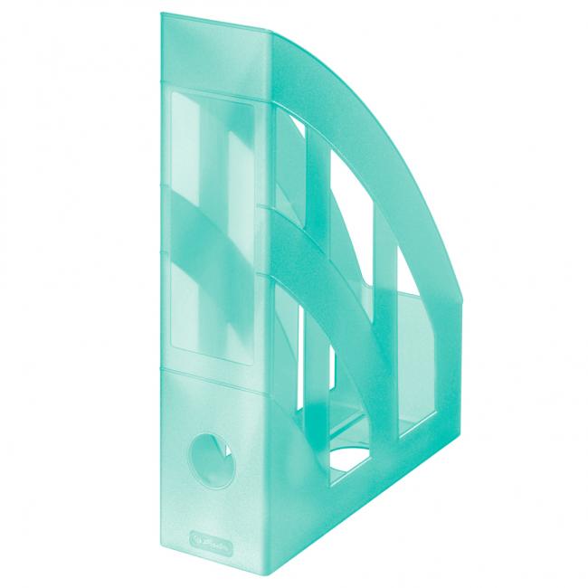 Herlitz Zeitschriftenständer transparent mint