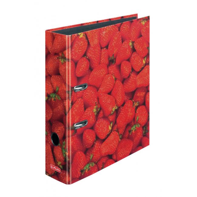 Aktenordner Herlitz maX.file 8cm Erdbeeren