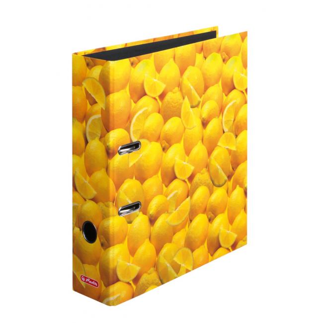 Hebelordner Herlitz maX.file 8cm Lemons