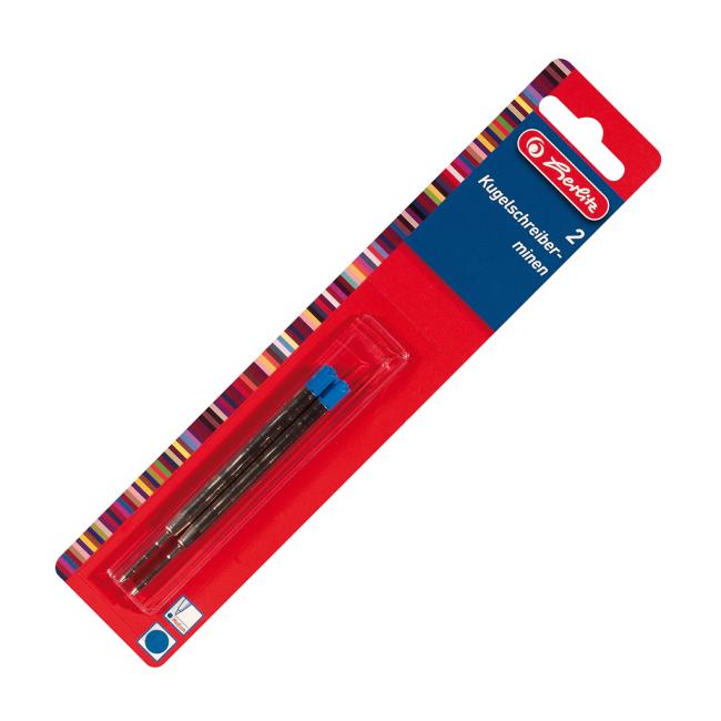 Herlitz Kugelschreibermine 2 Stück im Blister
