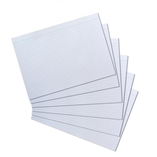 Papierkarteikarten A4 Herlitz