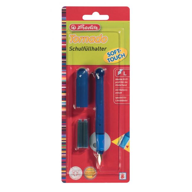 Herlitz Tornado L Füllfederhalter für Linkshänder