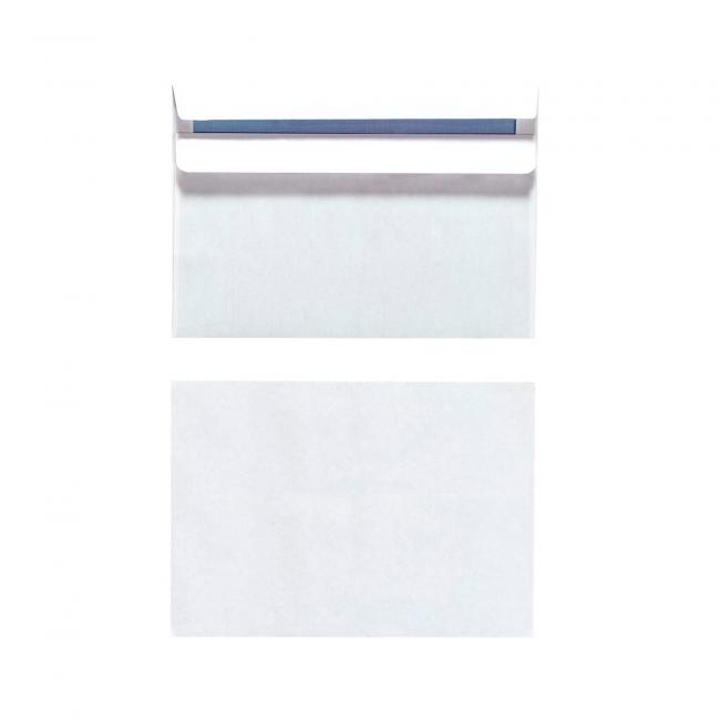 Herlitz C6 Selbstklebeumschläge mit Innendruck, weiß, 25 Stück.