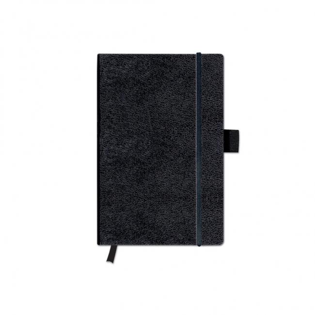 [HL789444] Herlitz Notizbuch A6, liniert, schwarz