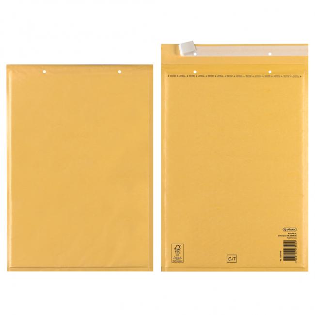 [HL793604] Luftpolsterumschläge G Herlitz 25x34cm, 10 Stück
