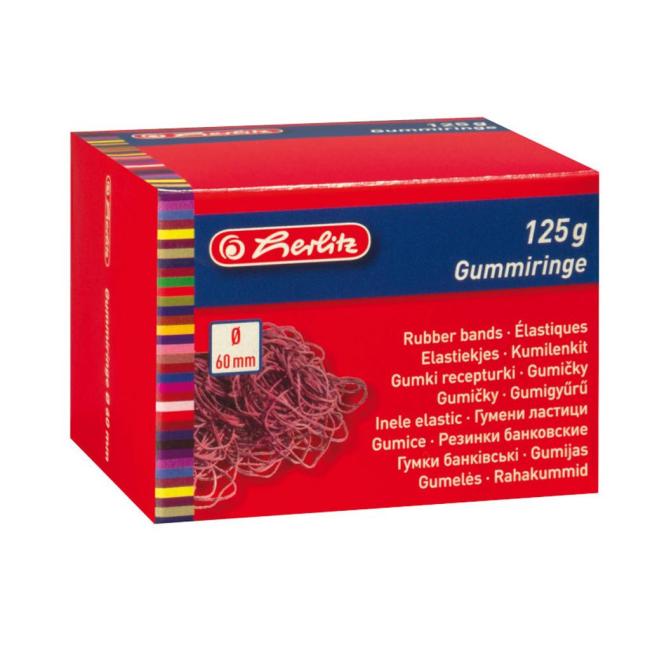 Herlitz Gummibänder 60 mm 125 g