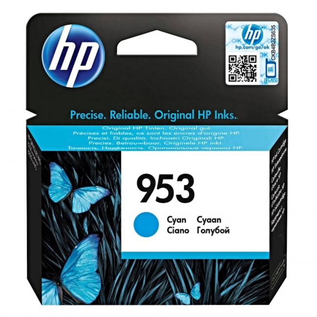 HP Tintenpatrone F6U12AE HP 953 Cyan (700 Seiten) für OfficeJet Pro 7740/8210/8710/8720