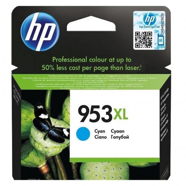 HP Tintenpatrone F6U16AE HP 953XL Cyan XL (1.600 Seiten) für OfficeJet Pro 7740/8210/8710/8720