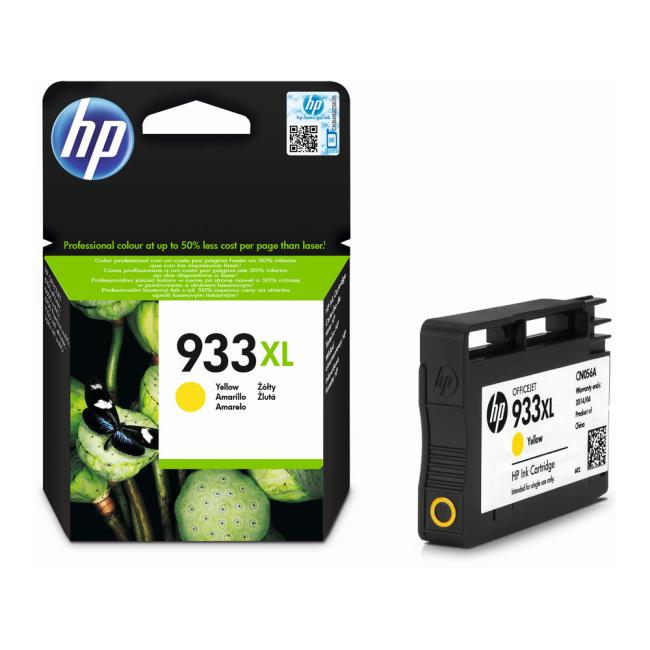 HP CN056AE HP 933XL gelbe XL-Tintenpatrone (825 Seiten) für Officejet 6100/6600/6700/7110/7510