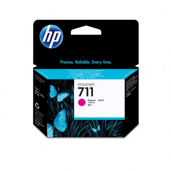 [HP000131] HP Tintenpatrone CZ131A HP 711 Magenta (29 ml) für DesignJet T120/T520/T130/T530