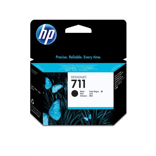 HP CZ133A HP 711 schwarze Tintenpatrone (80 ml) für DesignJet T120/T520/T130/T530