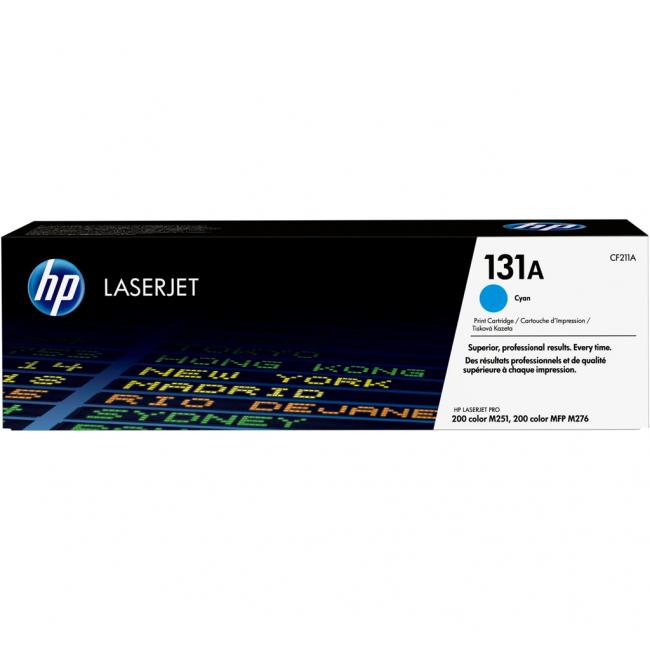 Toner HP CF211A HP 131A Cyan (1.800 Seiten) für LaserJet Pro M251/M276