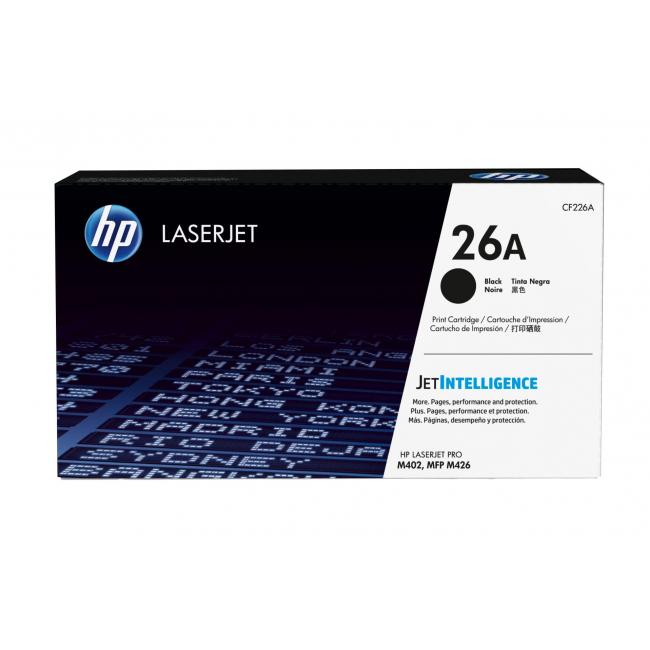 Toner HP CF226A HP 26A schwarz (3.100 Seiten) für LaserJet Pro M402/M426