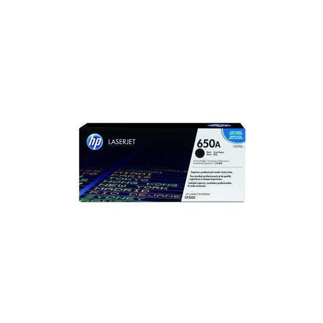 Toner HP CE270A HP 650A schwarz (13.500 Seiten) für Color LaserJet Enterprise CP5520/M750