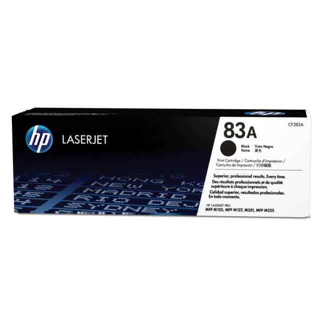 Toner HP CF283A HP 83A schwarz (1.500 Seiten) für LaserJet Pro M125/ M127/ M201n/ M225dn