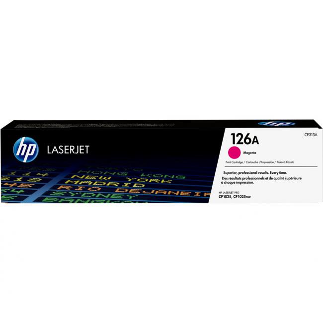 [HP000313] Toner HP CE313A HP 126 Magenta (1.000 Seiten) für LaserJet Pro CP1025/nw