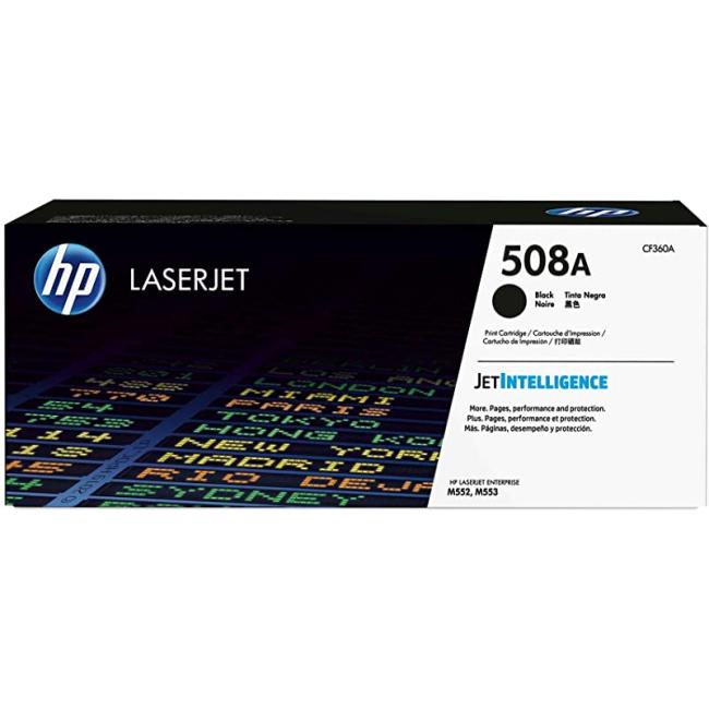 Toner HP CF360A HP 508A schwarz (6.000 Seiten) für LaserJet M552/ M553/M577