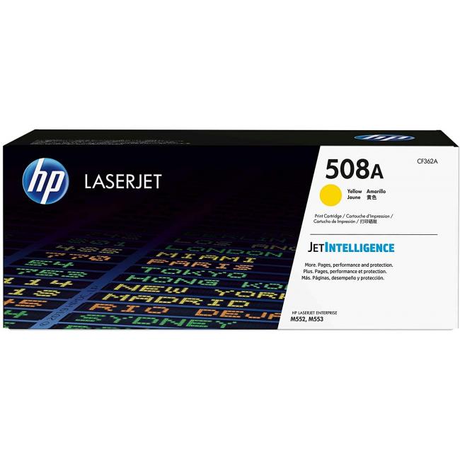 [HP000362] Toner HP CF362A HP 508A gelb (5.000 Seiten) für LaserJet M552/ M553/M577